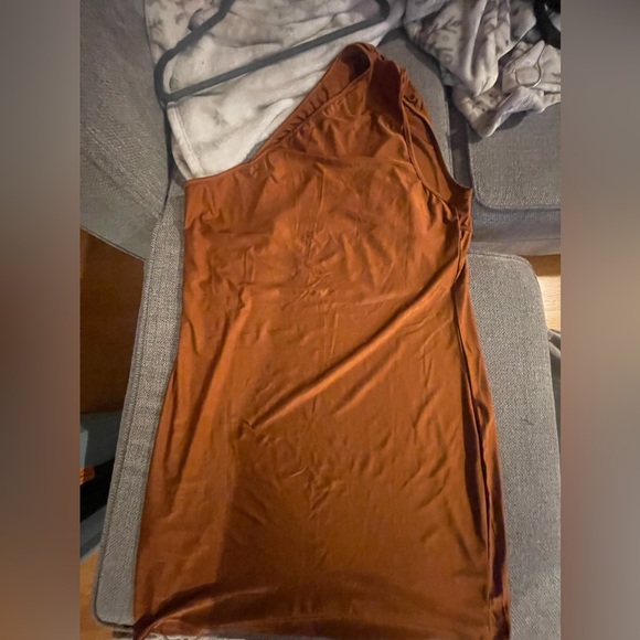 Shein Plus One Shoulder Cut Out Bodycon Dress - Picture 4 of 4